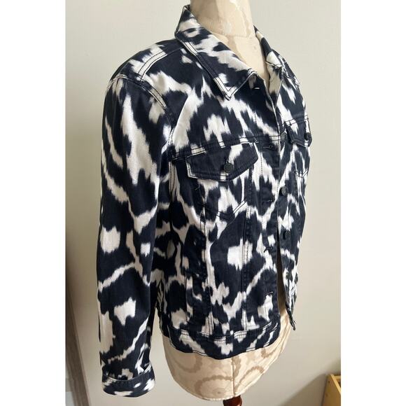 Jones New York Jeans Long Sleeve Denim Button Up Jacket Small - Picture 11 of 11